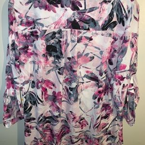 Pintuck Blouse from Chaus New York